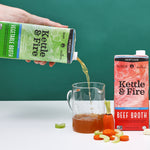 Low Sodium Vegetable Cooking Broth 32oz Kettle & Fire