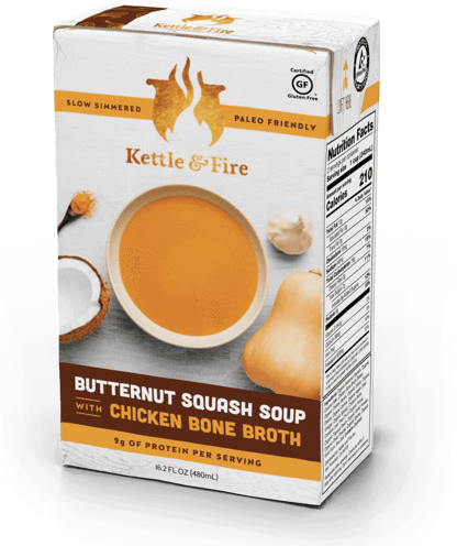Butternut Squash Soup Made With Bone Broth Soups Kettle & Fire 